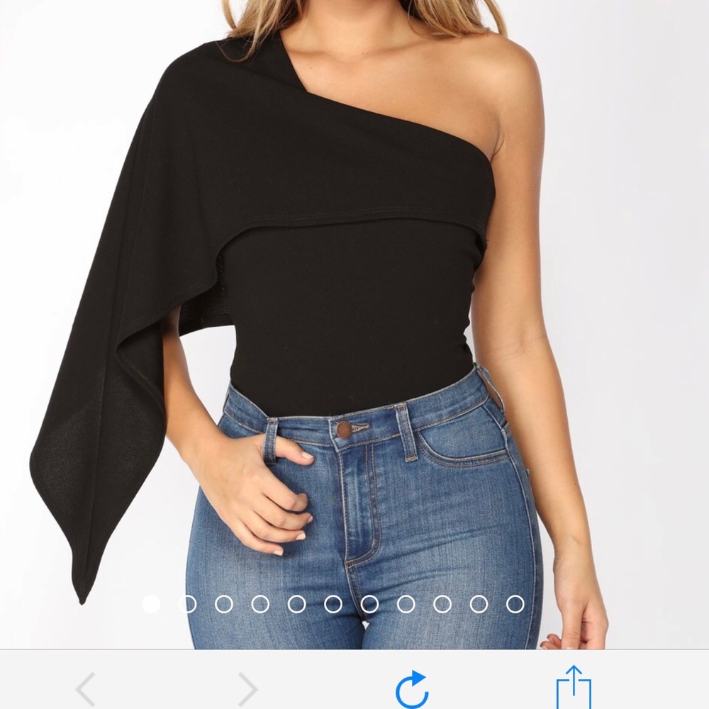 Fashion Nova one Arm bodysuit